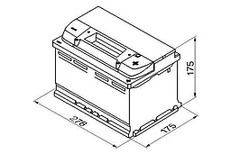 Акумулятор Bosch S5 Silver Plus 74Ah EN 750A (0 092 S50 070) - мініатюра 6