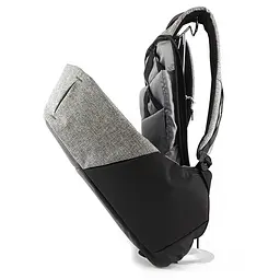 Рюкзак Mark Ryden для ноутбука 15.6 дюймів Safe MR5815ZS система антизлодій з USB портом Чорно-сірий - мініатюра 5