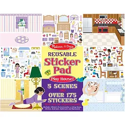 Набір наліпок Melissa & Doug Мій будинок багаторазові (MD14197)