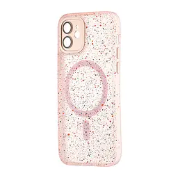 Чохол Splatter with MagSafe Protected Camera iPhone 12 Pink