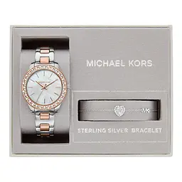 Жіночий подарунковий набір MICHAEL KORS MK1048 Liliane (годинник + браслет) - мініатюра 2