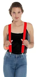 Підтяжки чоловічі для штанів Martom (BQ6A red)