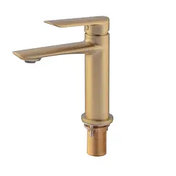 Змішувач для умивальника Koer KB-10028-12 KR5291 Золотий - мініатюра 7