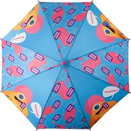 Парасолька дитяча Kite Jolliers блакитна з рожевим (K20-2001-2) - мініатюра 3