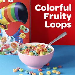 Сухий сніданок Kellogg’s Froot Loops 27г - мініатюра 4
