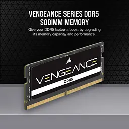 Модуль пам'яті Corsair DDR5 32GB (2x16) SODIMM 5600MHz VENGEANCE (CMSX32GX5M2A5600C48) - мініатюра 6