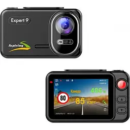 Відеореєстратор (Aspiring Expert 9 Speedcam, WI-FI, GPS, 2K, 2 came)ras (Aspiring Expert 9 Speedcam, WI-FI, GPS, 2K, 2 came)ras) - мініатюра 6