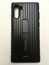 Чохол оригінальний із підставкою Protective Standing Cover EF-RN970CBEGRU для Samsung Galaxy Note 10 (6.3") Black - мініатюра 7