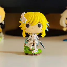 Ігрова фігурка Funko Pop! Genshin Impact Мандрівник Люмін 9.6 см (68381) - мініатюра 4