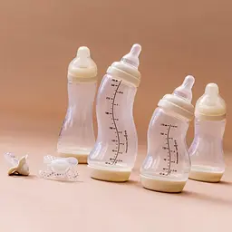 Набір для годування новонароджених Difrax S-bottle Natural 4 антиколікові пляшечки та 2 пустушки - мініатюра 11