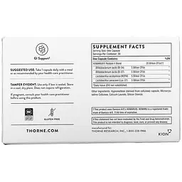 Пробіотик Thorne FloraSport 20В 30 капсул - мініатюра 2