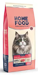 Корм для котів Home Food Hairball Control Виведення шерсті 10кг
