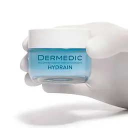 Крем для обличчя Dermedic Hydrain 3 Hialuro Ультра зволожувальний крем-гель 50 мл (5901643172718) - мініатюра 2