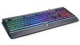 Клавіатура Real-el Comfort 8000 Backlit Ukr Чорний - мініатюра 3