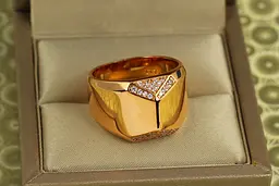 Кільце Xuping Jewelry Грань досконалості р 20 золотисте