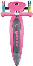 Самокат Globber Primo foldable lights, з колесами, що світяться, рожевий (432-110-2) - мініатюра 8