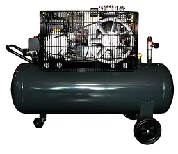 Поршневий повітряний компресор 100 л GTM KCH2070B-100L ремінний - мініатюра 2