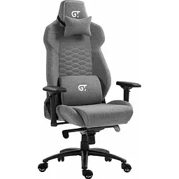 Геймерське крісло GT Racer X-8702 Fabric Gray [121516] - мініатюра 2
