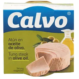 Тунець Calvo Tuna steak in Olive oil в оливковій олії 160 г