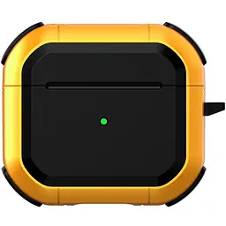 Футляр протиударний Black ed. для навушників Airpods 4 Yellow