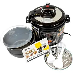 Мультиварка-скороварка Rotex REPC57-B - мініатюра 2