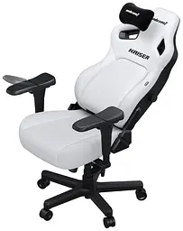 Ігрове крісло Anda Seat Kaiser 4 Size L White (AD12YDDC-L-20-W-PV/C) - мініатюра 7