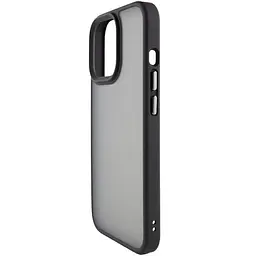 TPU+PC чохол Metal Buttons для Apple iPhone 12 Pro Max 6.7" Чохлі, Чорний, TPU+PC, Протиударний, Накладка - мініатюра 3