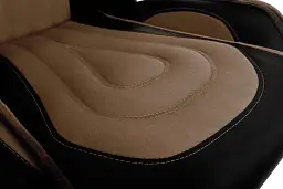 Геймерське крісло GT Racer чорне коричневе (X-2645 Black/Brown) - мініатюра 7