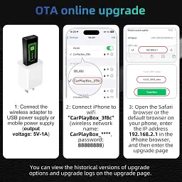 Бездротовий адаптер CarPlay - мініатюра 2