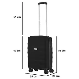 Валіза CarryOn Porter (S) Black (502443) - мініатюра 5