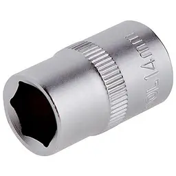 Головка торцева шестигранна Intertool 14мм x 1/2" матова