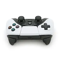 Геймпад джойстик DoubleShock PS02 Wireless PS4 Double Motor Vibration DUALSHOCK 4 White - мініатюра 3