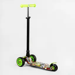 Самокат Maxi Best Scooter 59х15х30 см Різнобарвний 000231325 - мініатюра 3