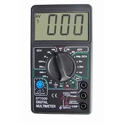 Мультиметр цифровий тестер з дзвінком Digital Multimeter DT-700D