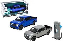 Іграшкова машинка позашляховик Ford F-150 1:36 Автопром світлозвукові ефекти металева 68726, кор.20х9х9см