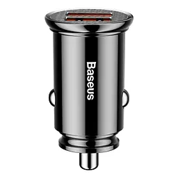 Автомобільний зарядний пристрій Baseus Circular Plastic A+A 30W Dual QC3.0 Чорний (CCALL-YD01) - мініатюра 5