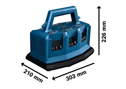 Зарядний пристрій Professional GAL 18V6-80 14.4/18В Bosch hoz0014239 - мініатюра 3