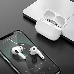 Бездротові навушники Borofone BW27 TWS Bluetooth 5.3, з мікрофоном, білі - мініатюра 3