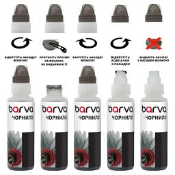 Чорнило Barva Canon GI-46 100 мл, pigm. magenta, флакон OneKey 1K (CGI46-905-1K) - мініатюра 4