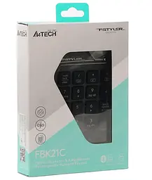 Клавіатура A4Tech A4-Tech FBK21C (Smoky Grey) (FBK21C (Smoky Grey)) - мініатюра 10