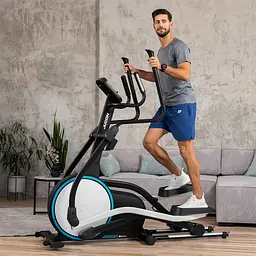 Орбітрек Hop-Sport HS-250CF Jucon чорно-синій - мініатюра 4