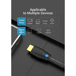 Кабель Vention HDMI to HDMI V2.0 8m Black (AAMBK) [170510] - мініатюра 5