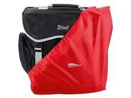 Велосумка з дощовиком Crivit 17L IAN374191 Чорна - мініатюра 4
