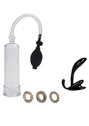 Набір CalExotics California Exotic Novelties His Essential Pump Kit для збільшення члена 19.8х5.8 см - мініатюра 2