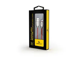 Кабель Cablexpert CC-USB2R-AMmBM-2M-R - мініатюра 2