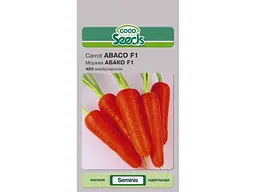 Морква GOOD SEEDS (10 пачок) АБАКО F1 [400 насінин]