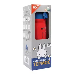 Термос дитячий Yes Miffy 350 мл срібний 3D друк - мініатюра 4