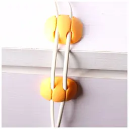 Органайзер для кабелю ExtraDigital Cable Clips CC947 коричневий - мініатюра 5