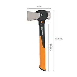 Будівельна сокира-молот Fiskars Pro IsoCore S 1,1 кг / 36 см (1062936) - мініатюра 2