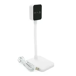 Вебкамера із мікрофоном Kisonli D1, 4K 30fps, пласт. корпус, White, BOX